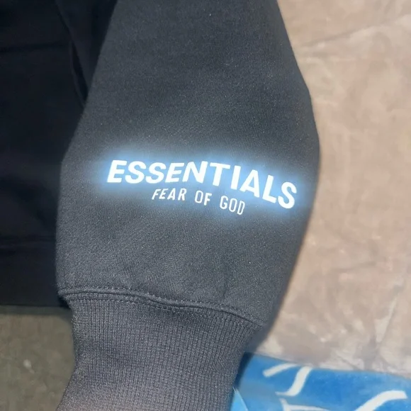 Fear of god essentials hoodie S Black - Picture 2 of 3